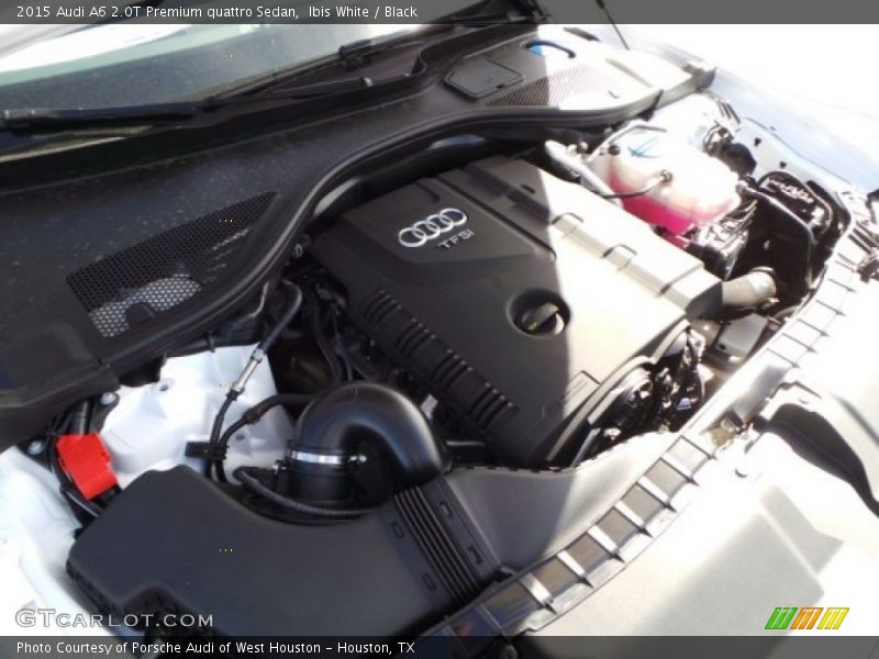  2015 A6 2.0T Premium quattro Sedan Engine - 2.0 Liter TFSI Turbocharged DOHC 16-Valve VVT 4 Cylinder