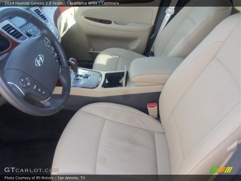 Casablanca White / Cashmere 2014 Hyundai Genesis 3.8 Sedan