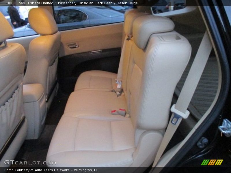 Obsidian Black Pearl / Desert Beige 2008 Subaru Tribeca Limited 5 Passenger