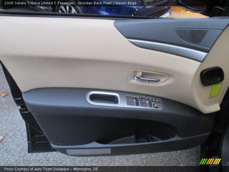 Obsidian Black Pearl / Desert Beige 2008 Subaru Tribeca Limited 5 Passenger