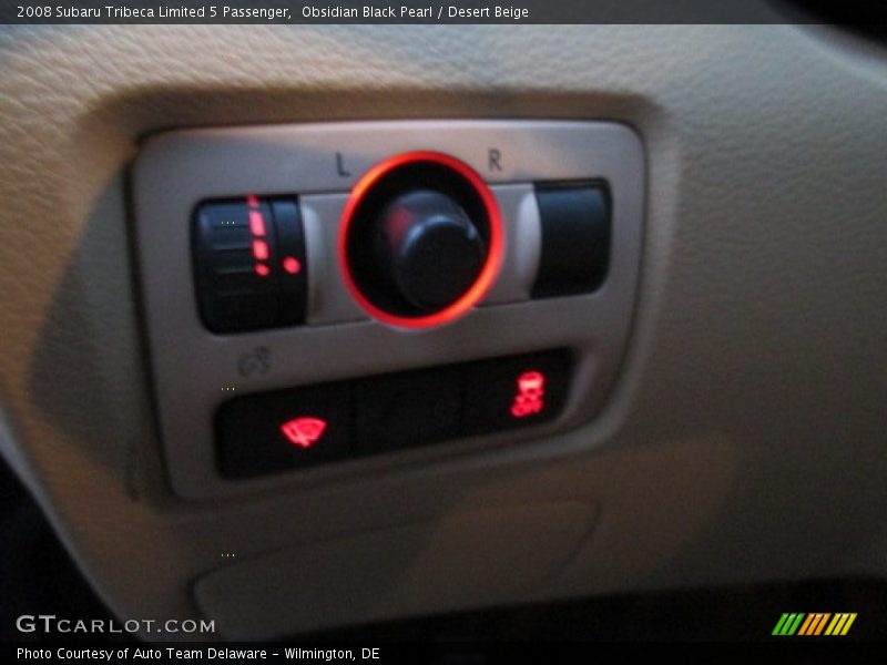 Obsidian Black Pearl / Desert Beige 2008 Subaru Tribeca Limited 5 Passenger