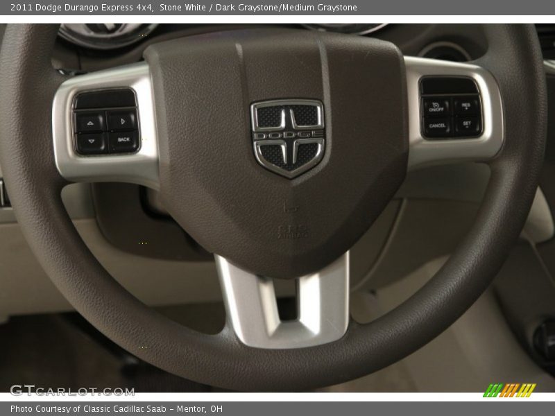 Stone White / Dark Graystone/Medium Graystone 2011 Dodge Durango Express 4x4