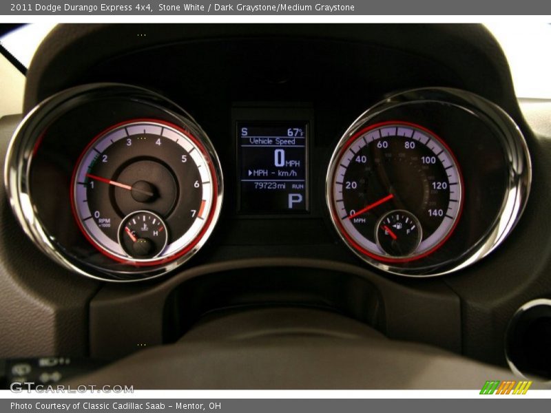  2011 Durango Express 4x4 Express 4x4 Gauges