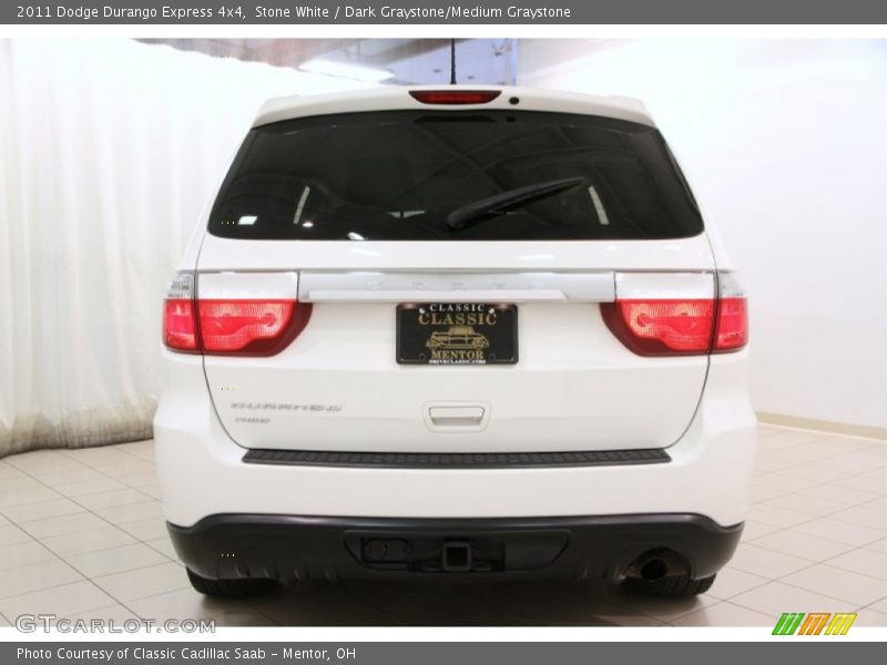 Stone White / Dark Graystone/Medium Graystone 2011 Dodge Durango Express 4x4