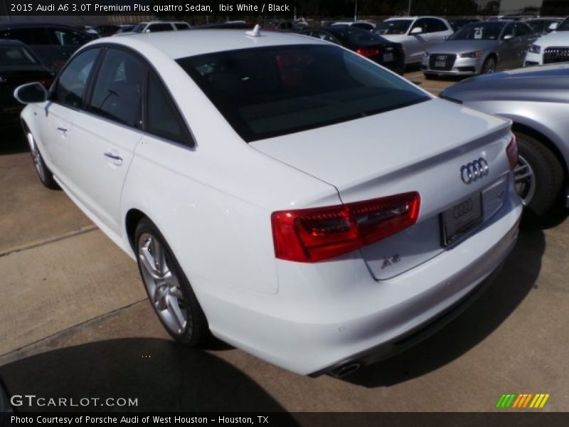 Ibis White / Black 2015 Audi A6 3.0T Premium Plus quattro Sedan