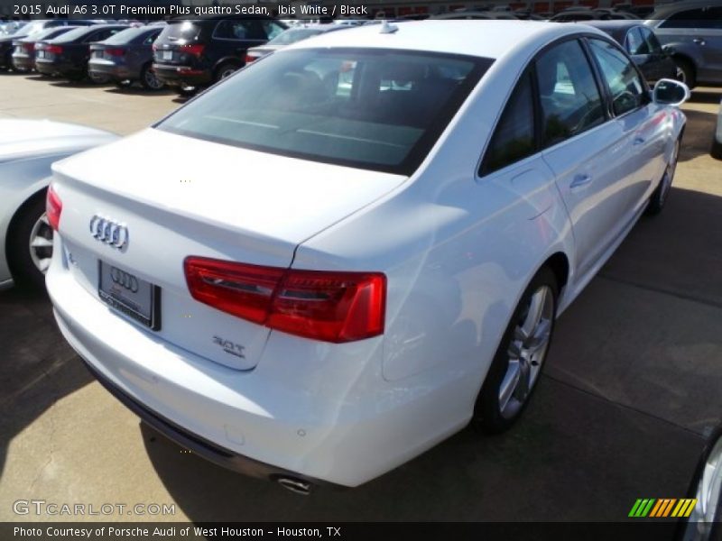 Ibis White / Black 2015 Audi A6 3.0T Premium Plus quattro Sedan