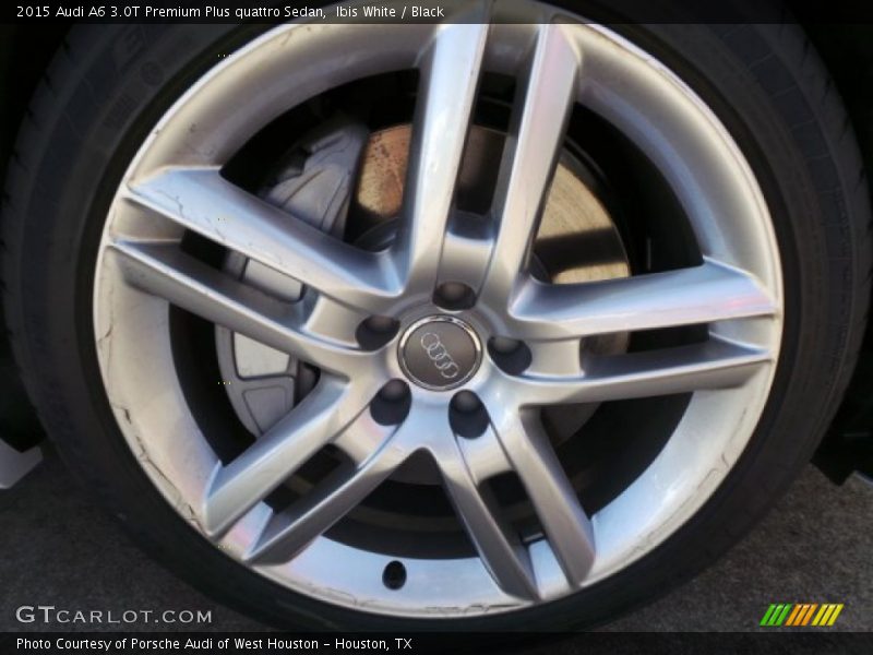 Ibis White / Black 2015 Audi A6 3.0T Premium Plus quattro Sedan