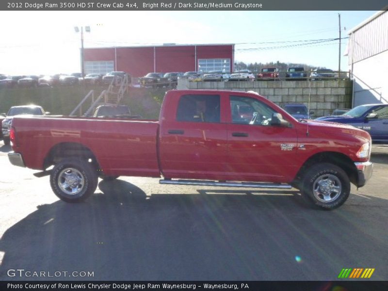 Bright Red / Dark Slate/Medium Graystone 2012 Dodge Ram 3500 HD ST Crew Cab 4x4