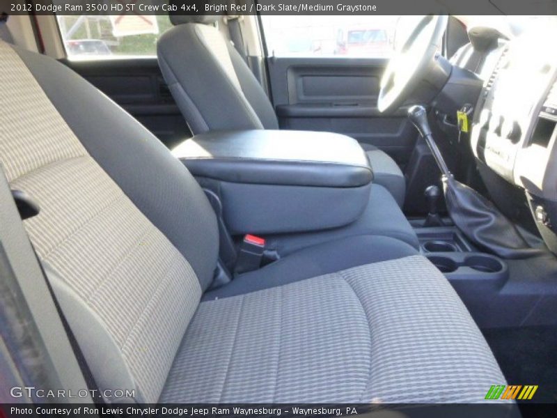Bright Red / Dark Slate/Medium Graystone 2012 Dodge Ram 3500 HD ST Crew Cab 4x4
