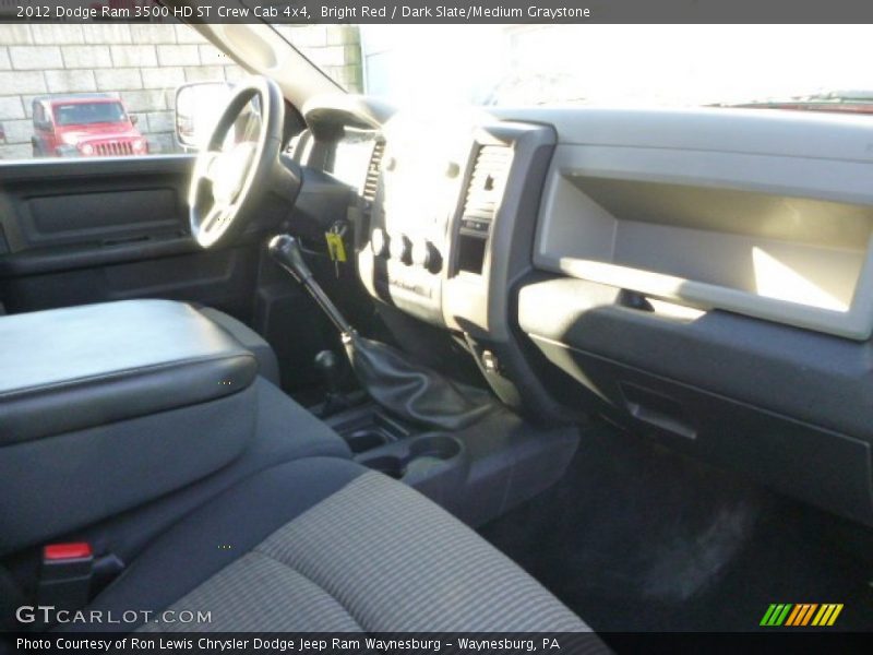 Bright Red / Dark Slate/Medium Graystone 2012 Dodge Ram 3500 HD ST Crew Cab 4x4