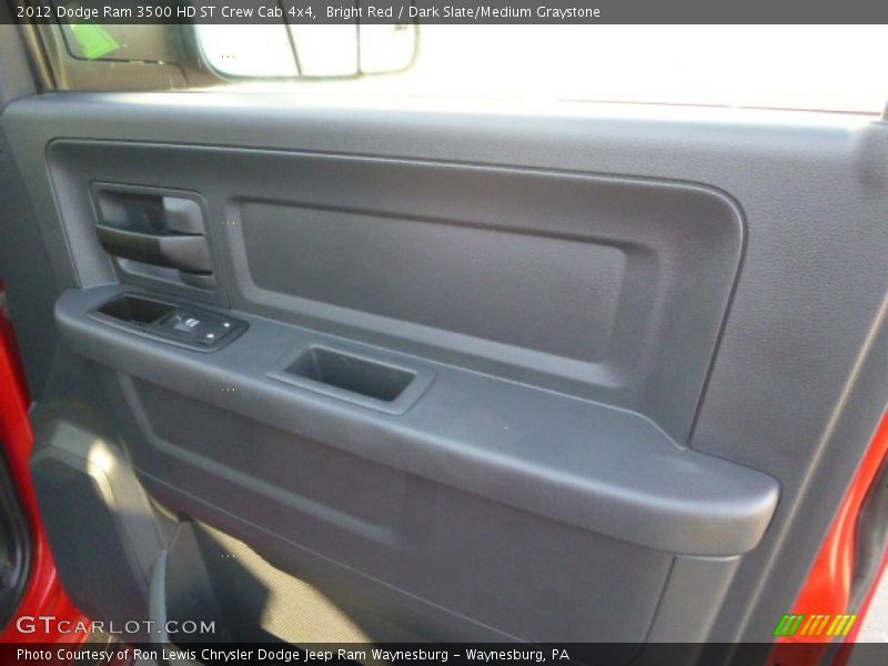 Bright Red / Dark Slate/Medium Graystone 2012 Dodge Ram 3500 HD ST Crew Cab 4x4