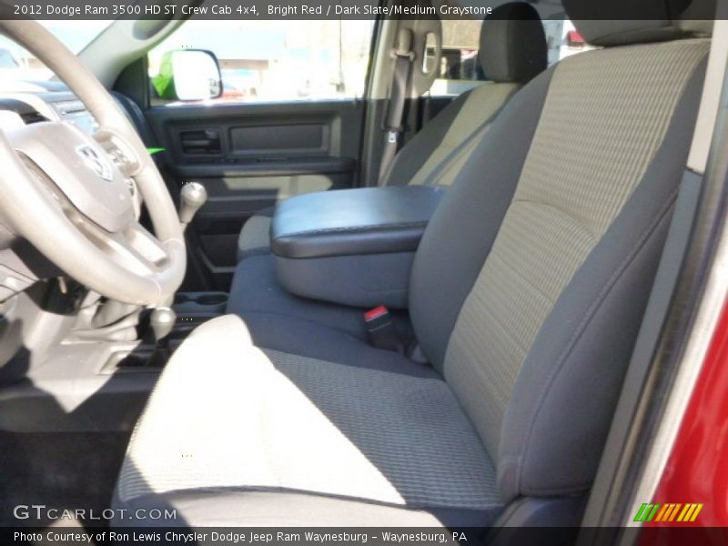 Bright Red / Dark Slate/Medium Graystone 2012 Dodge Ram 3500 HD ST Crew Cab 4x4