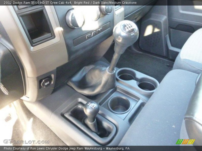 Bright Red / Dark Slate/Medium Graystone 2012 Dodge Ram 3500 HD ST Crew Cab 4x4