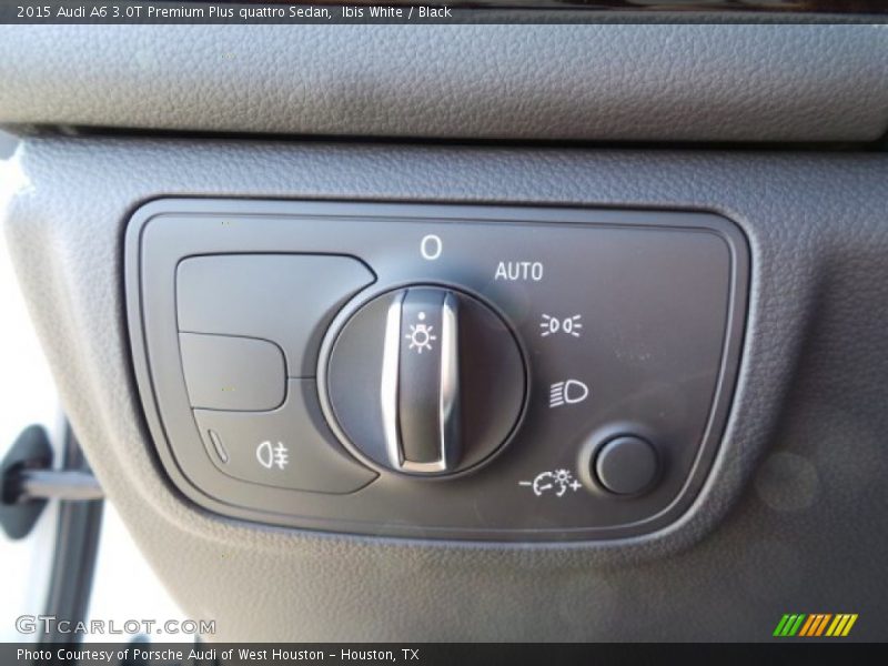 Ibis White / Black 2015 Audi A6 3.0T Premium Plus quattro Sedan