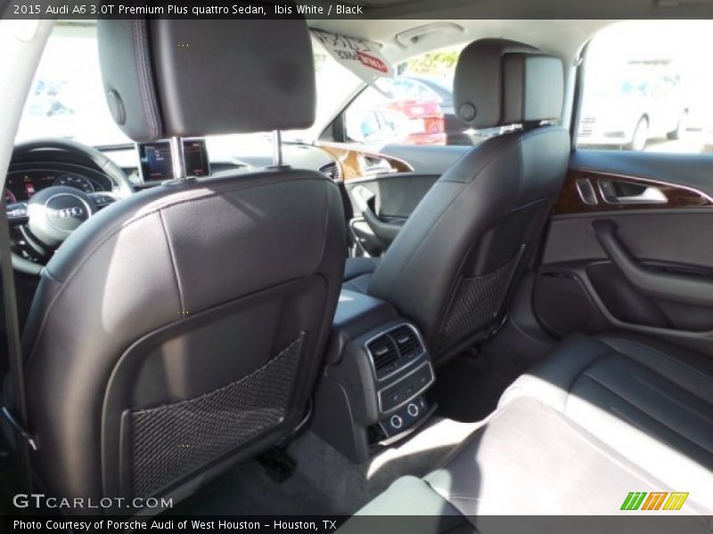 Ibis White / Black 2015 Audi A6 3.0T Premium Plus quattro Sedan
