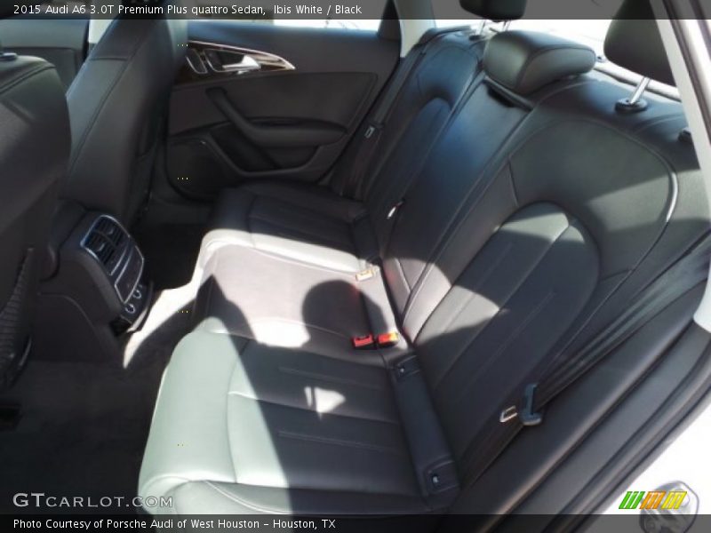 Ibis White / Black 2015 Audi A6 3.0T Premium Plus quattro Sedan