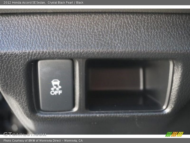 Crystal Black Pearl / Black 2012 Honda Accord SE Sedan