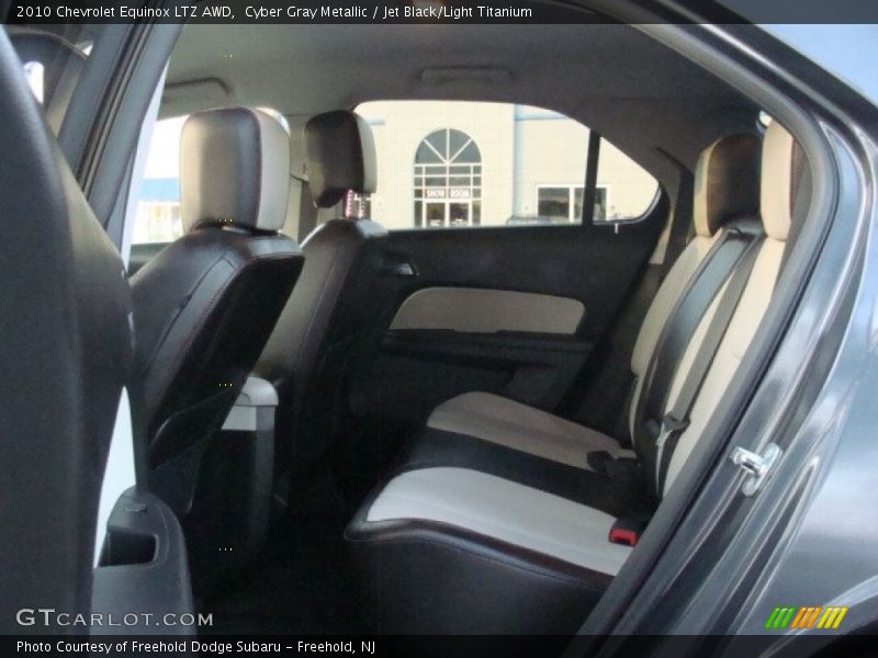 Cyber Gray Metallic / Jet Black/Light Titanium 2010 Chevrolet Equinox LTZ AWD