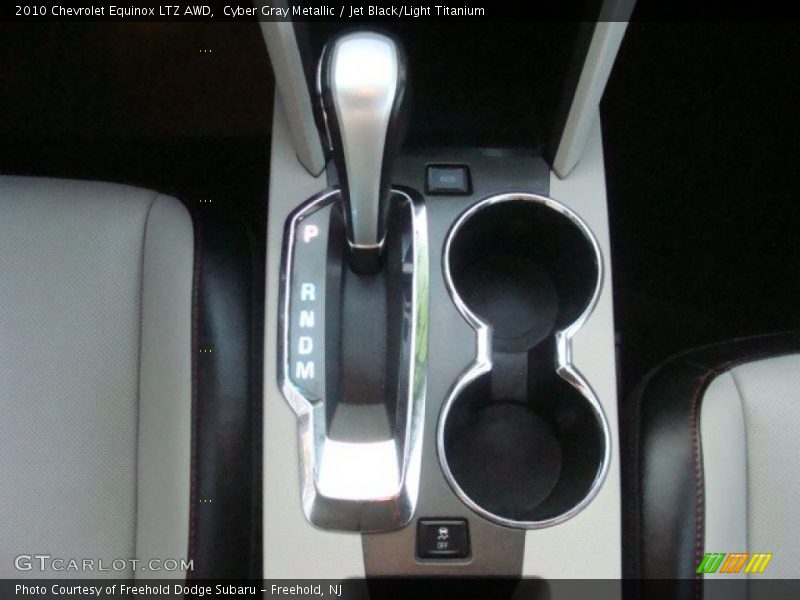Cyber Gray Metallic / Jet Black/Light Titanium 2010 Chevrolet Equinox LTZ AWD