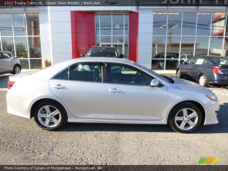 Classic Silver Metallic / Black/Ash 2012 Toyota Camry SE