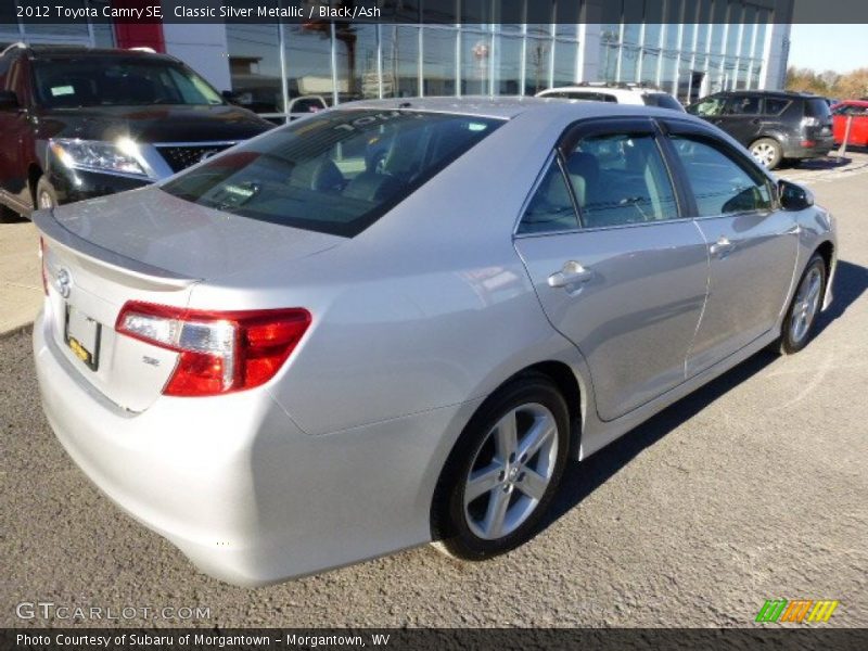 Classic Silver Metallic / Black/Ash 2012 Toyota Camry SE