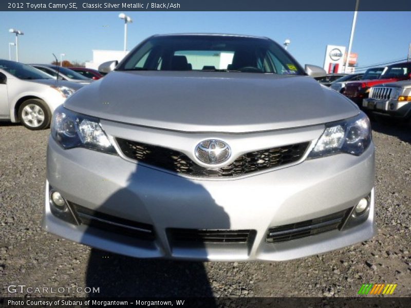 Classic Silver Metallic / Black/Ash 2012 Toyota Camry SE