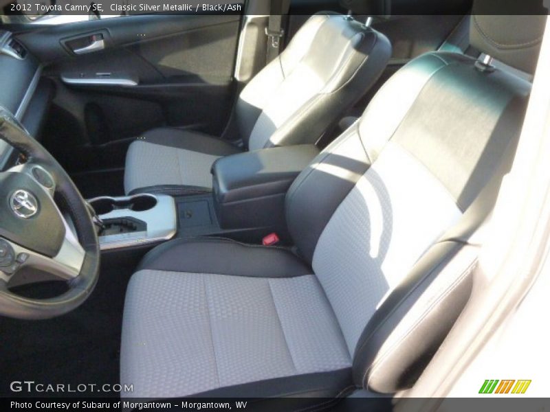 Classic Silver Metallic / Black/Ash 2012 Toyota Camry SE