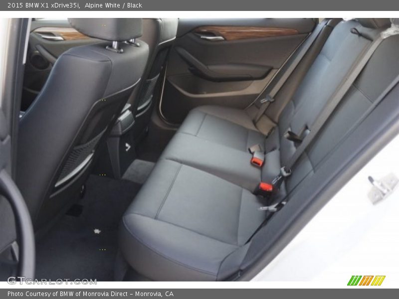 Rear Seat of 2015 X1 xDrive35i