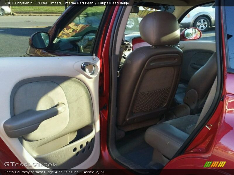 Inferno Red Pearl / Taupe/Pearl Beige 2001 Chrysler PT Cruiser Limited