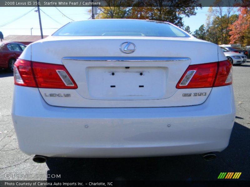Starfire White Pearl / Cashmere 2008 Lexus ES 350