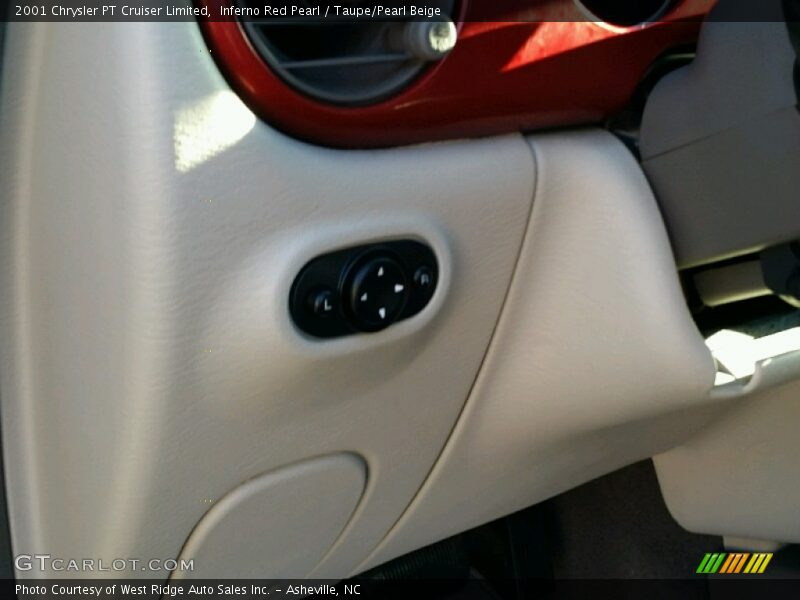 Inferno Red Pearl / Taupe/Pearl Beige 2001 Chrysler PT Cruiser Limited