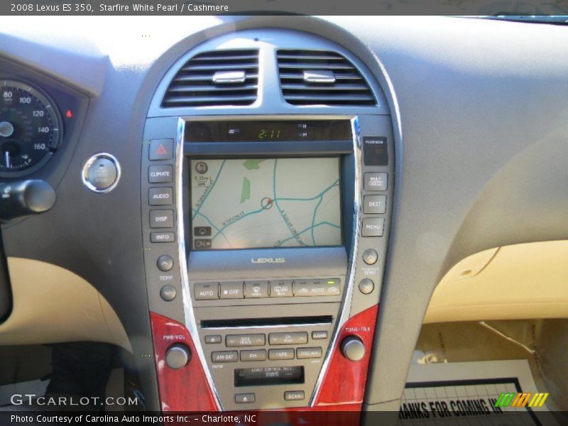 Starfire White Pearl / Cashmere 2008 Lexus ES 350