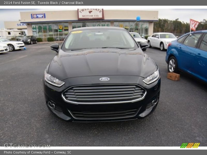 Tuxedo Black / Charcoal Black 2014 Ford Fusion SE