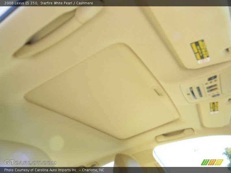 Starfire White Pearl / Cashmere 2008 Lexus ES 350