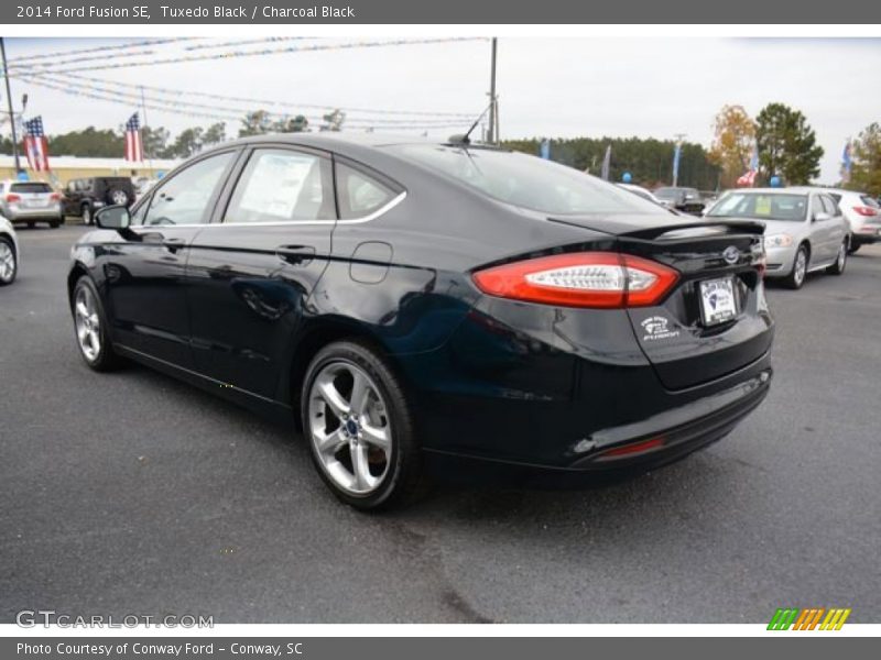 Tuxedo Black / Charcoal Black 2014 Ford Fusion SE