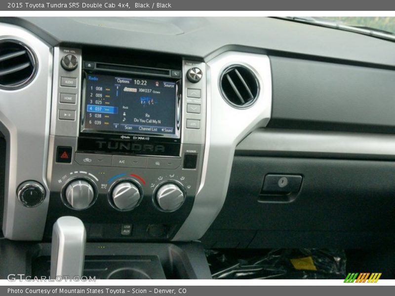 Black / Black 2015 Toyota Tundra SR5 Double Cab 4x4
