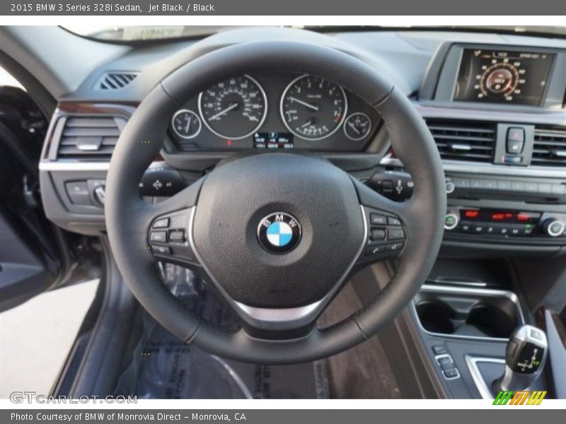Jet Black / Black 2015 BMW 3 Series 328i Sedan