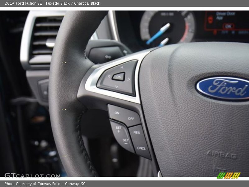 Tuxedo Black / Charcoal Black 2014 Ford Fusion SE
