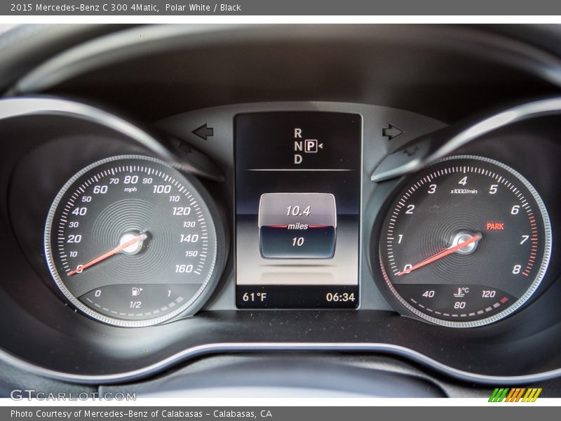 Polar White / Black 2015 Mercedes-Benz C 300 4Matic