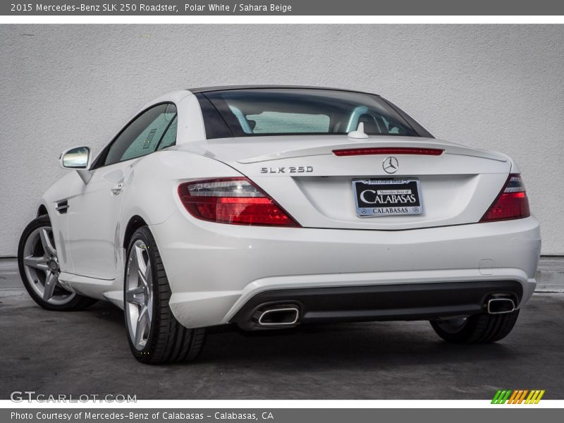 Polar White / Sahara Beige 2015 Mercedes-Benz SLK 250 Roadster