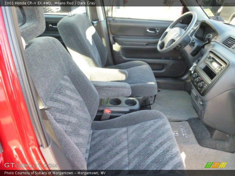Milano Red / Dark Gray 2001 Honda CR-V EX 4WD