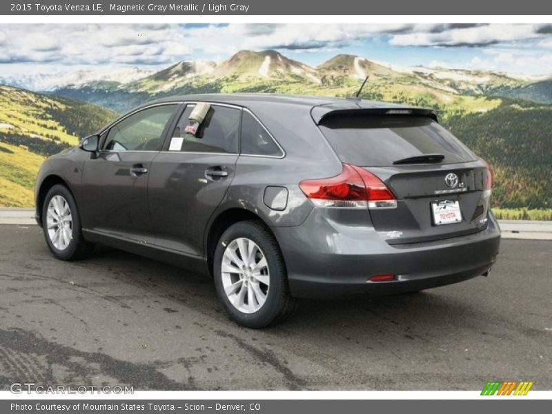 Magnetic Gray Metallic / Light Gray 2015 Toyota Venza LE