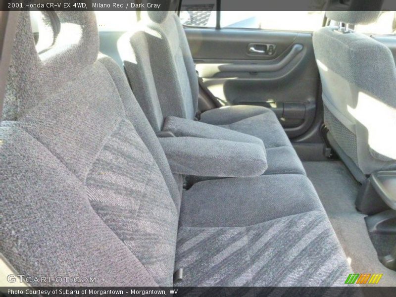 Milano Red / Dark Gray 2001 Honda CR-V EX 4WD