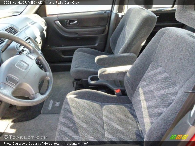Milano Red / Dark Gray 2001 Honda CR-V EX 4WD