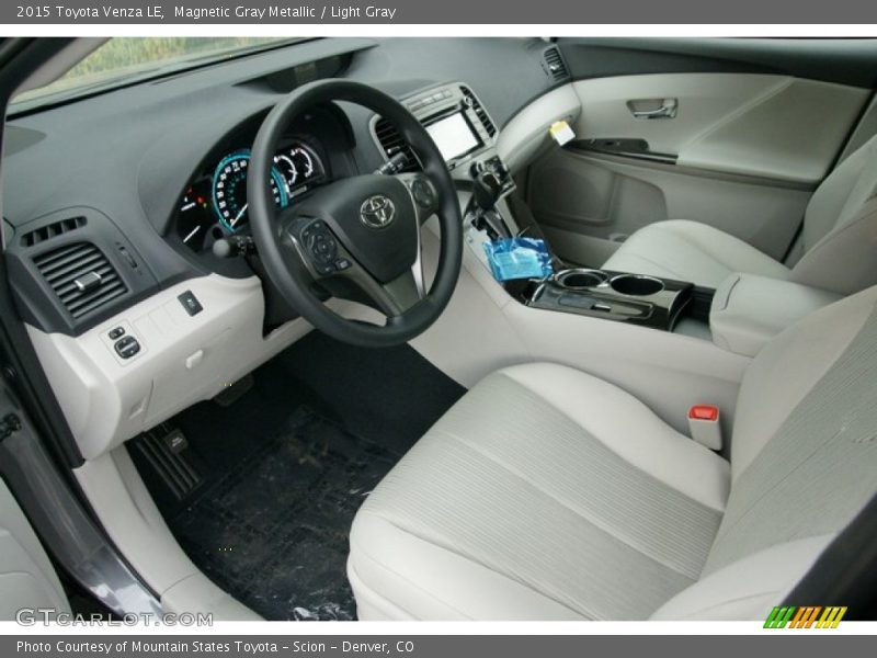  2015 Venza LE Light Gray Interior