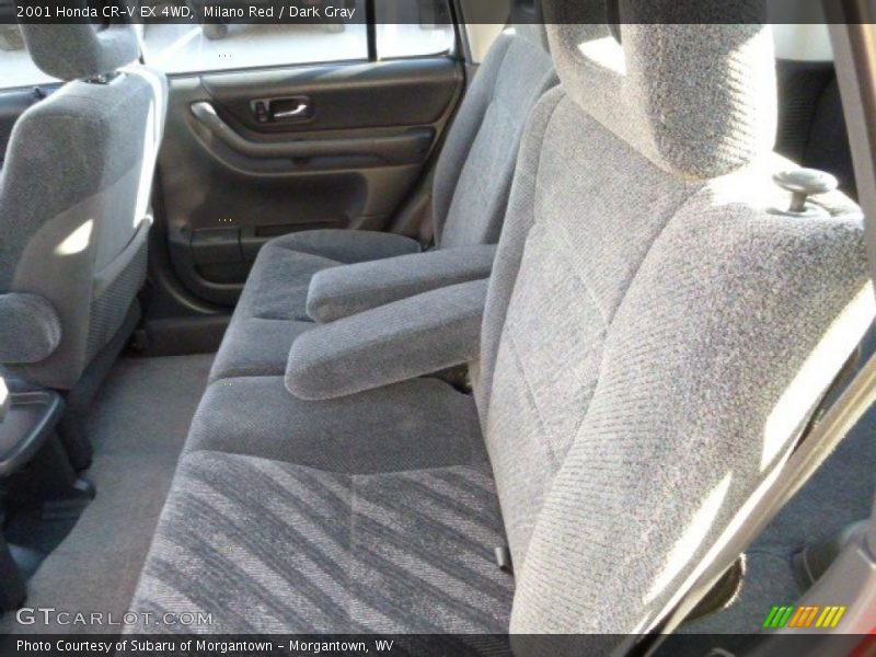 Milano Red / Dark Gray 2001 Honda CR-V EX 4WD