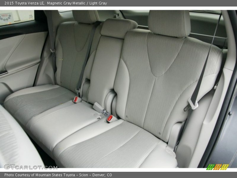Magnetic Gray Metallic / Light Gray 2015 Toyota Venza LE
