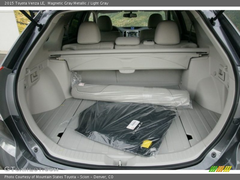  2015 Venza LE Trunk