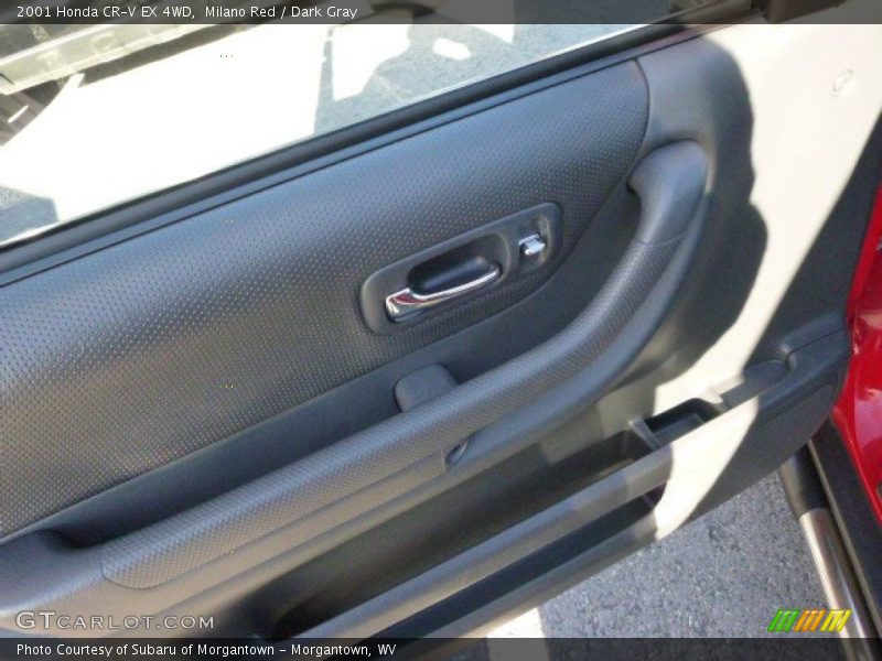 Milano Red / Dark Gray 2001 Honda CR-V EX 4WD