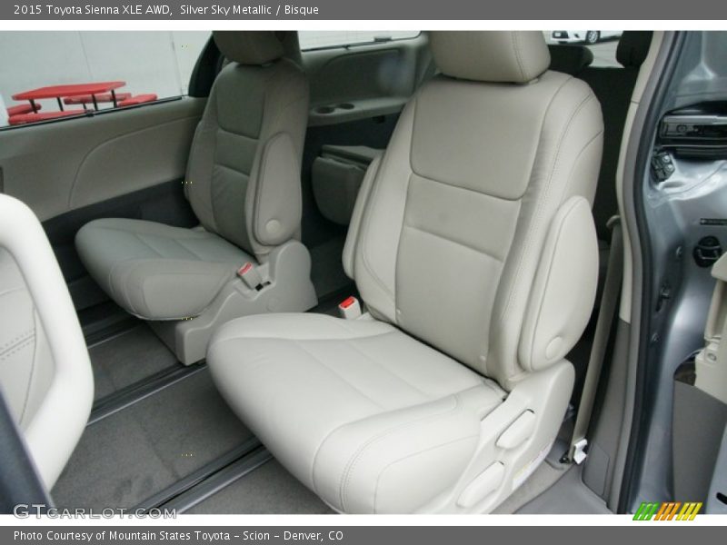 Silver Sky Metallic / Bisque 2015 Toyota Sienna XLE AWD